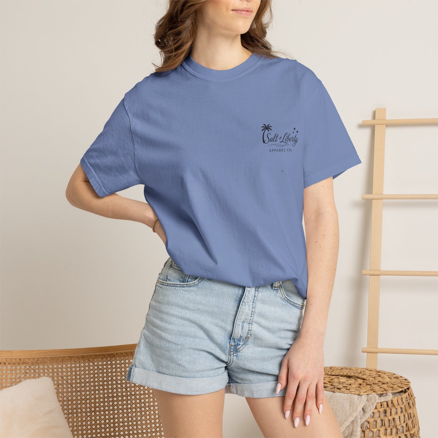 Panama City Beach Graphic T‑Shirt — 'Salt & Liberty' Sunset Beach Vacation Tee
