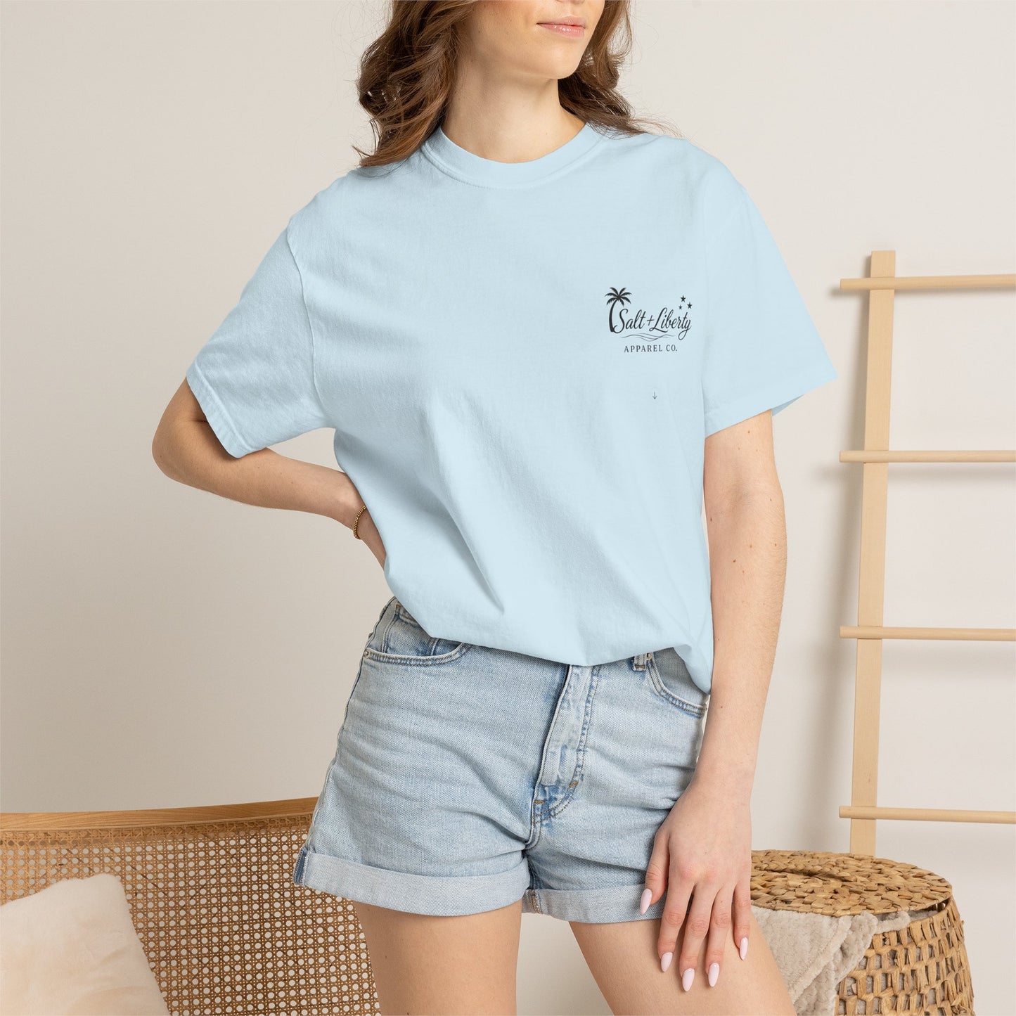 Panama City Beach Graphic T‑Shirt — 'Salt & Liberty' Sunset Beach Vacation Tee