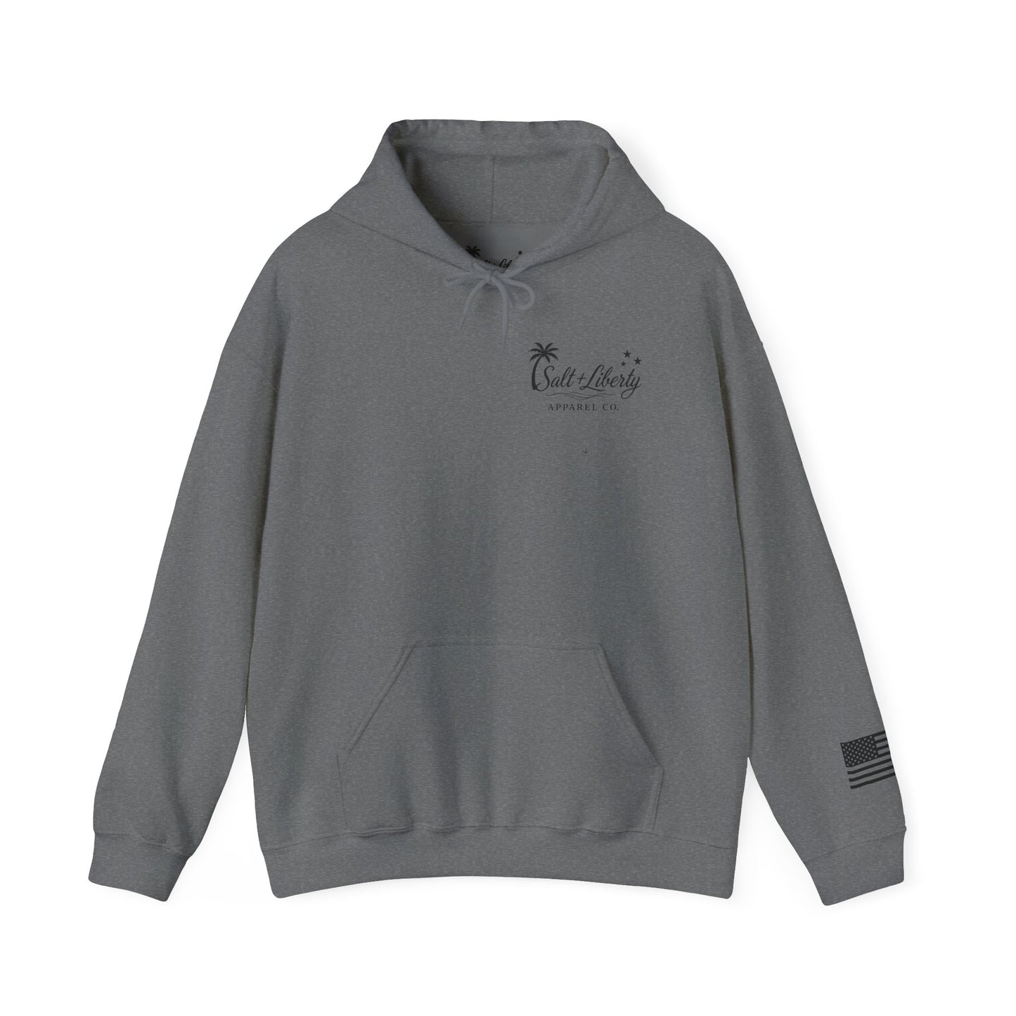 Coastal Freedom Hoodie | Perfect for Beach Lovers, Casual Wear, Summer Vibes, Independence Day, Adventure Seekers