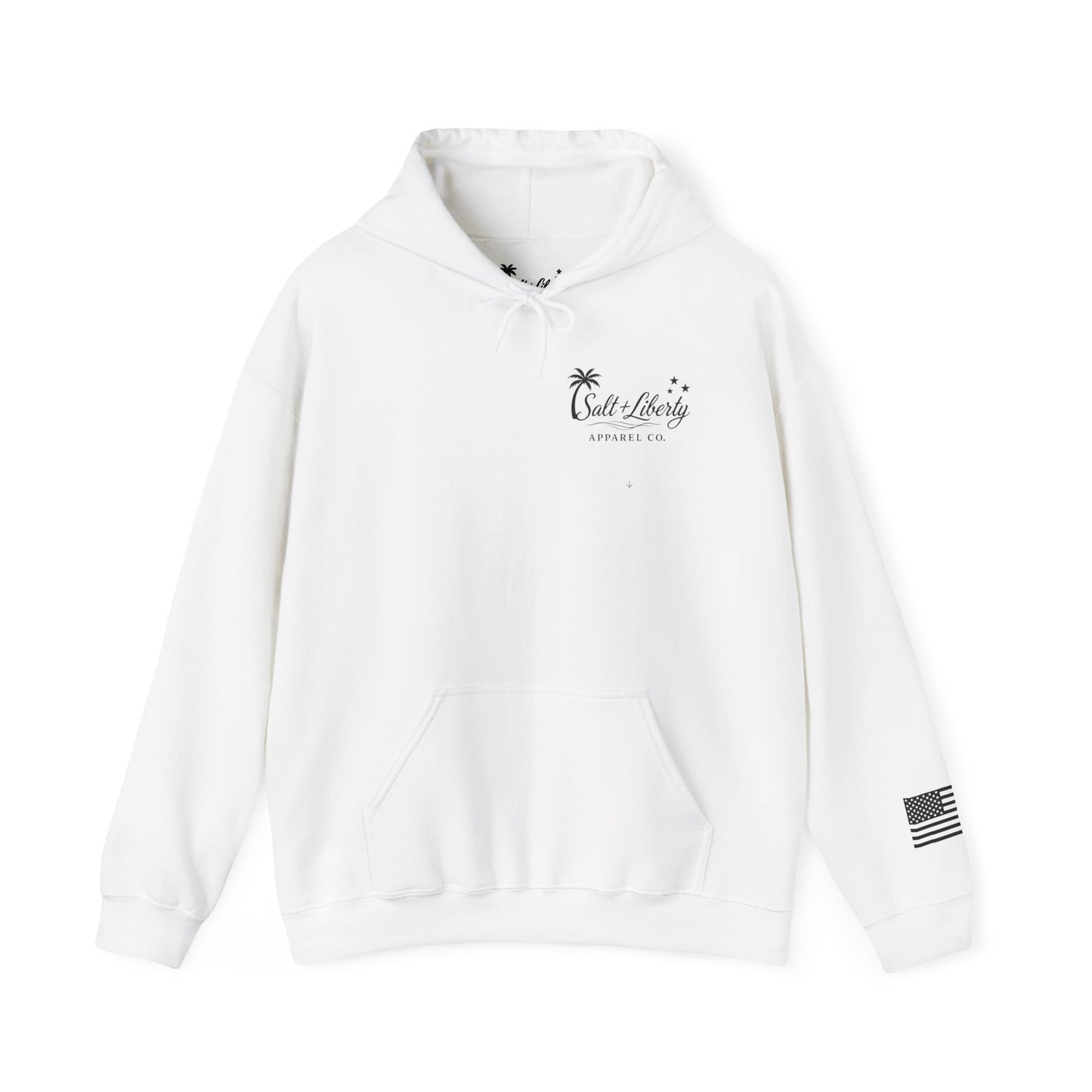 Coastal Freedom Hoodie | Perfect for Beach Lovers, Casual Wear, Summer Vibes, Independence Day, Adventure Seekers