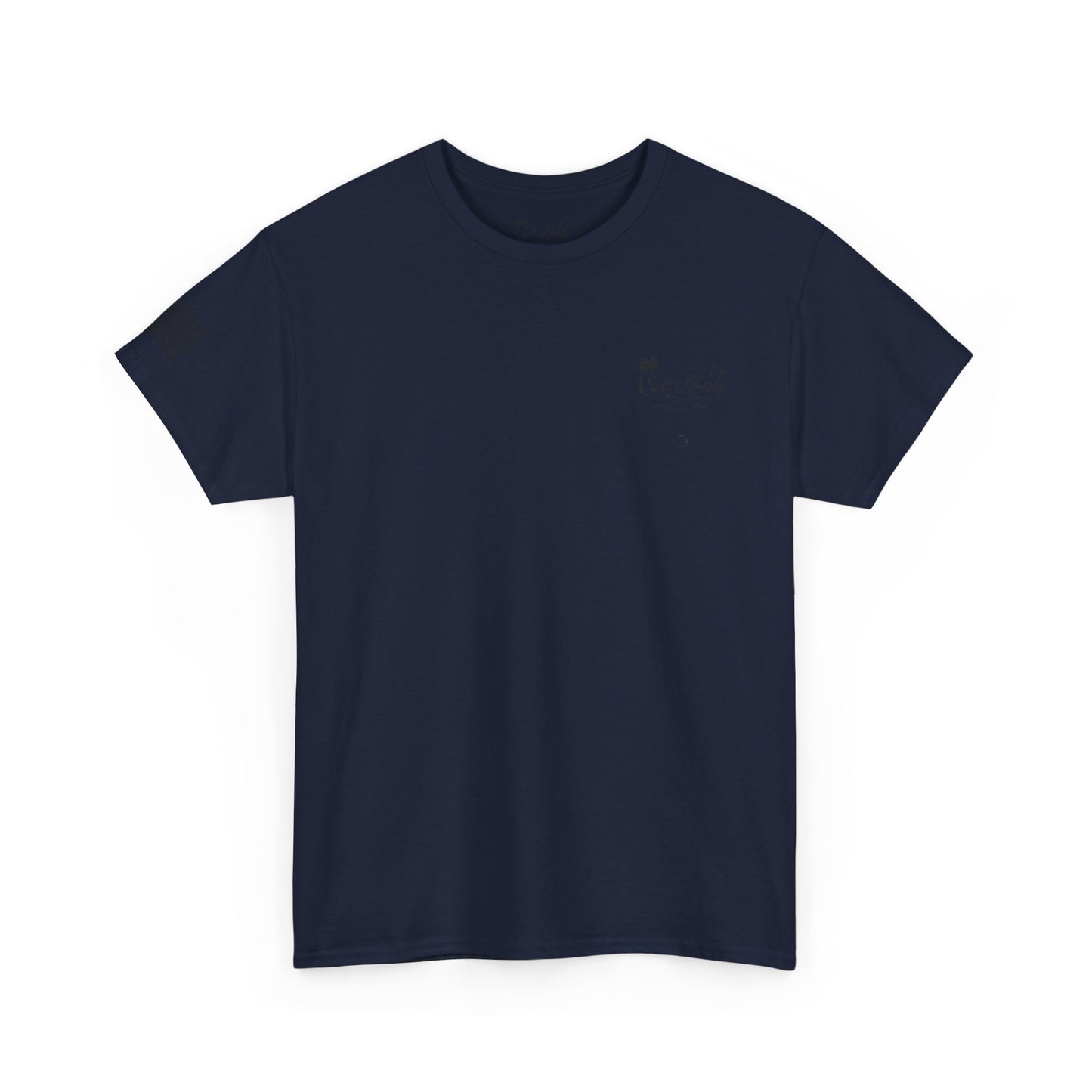 Salt + Liberty Fishing T‑Shirt — American Flag Marlin Tee