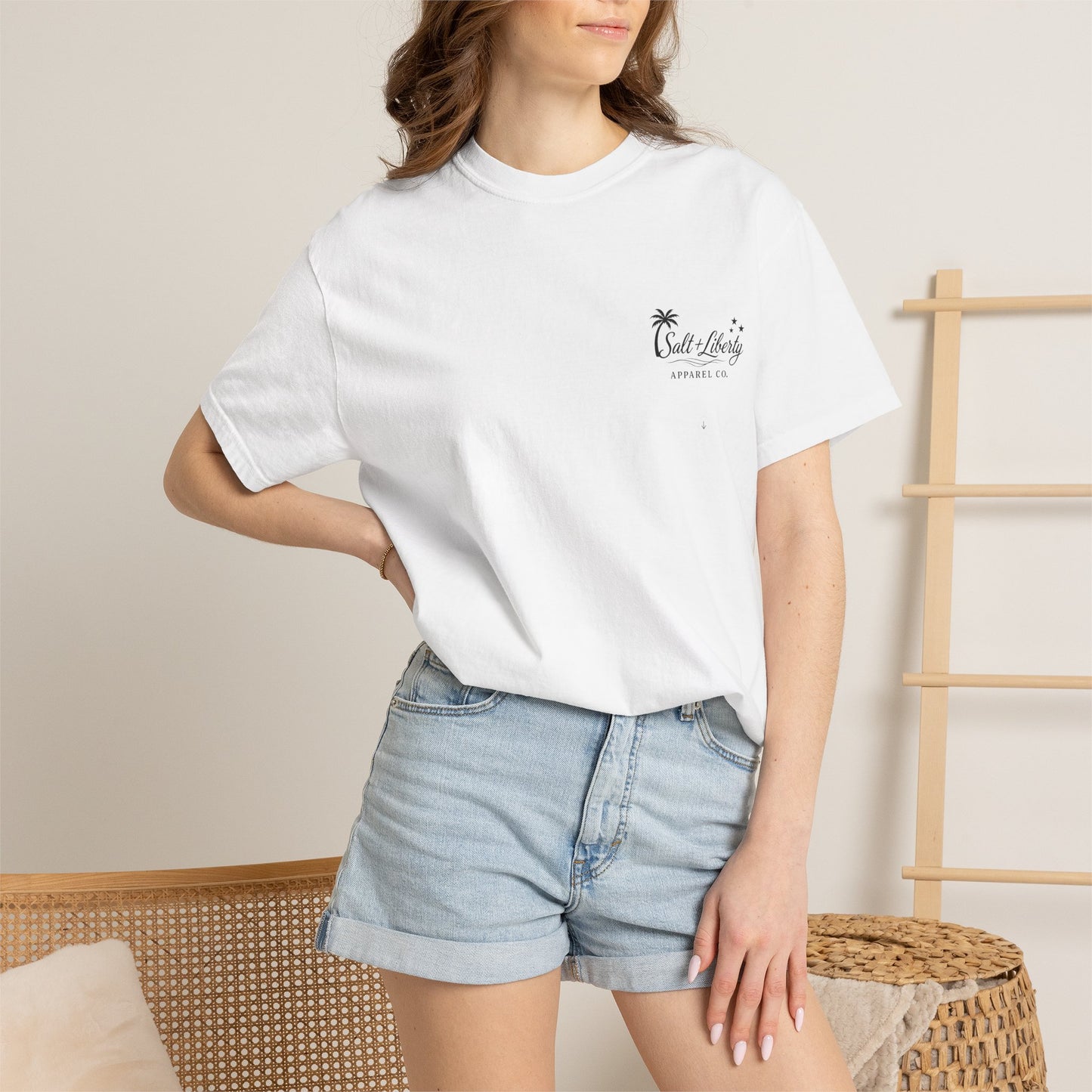 Panama City Beach Graphic T‑Shirt — 'Salt & Liberty' Sunset Beach Vacation Tee