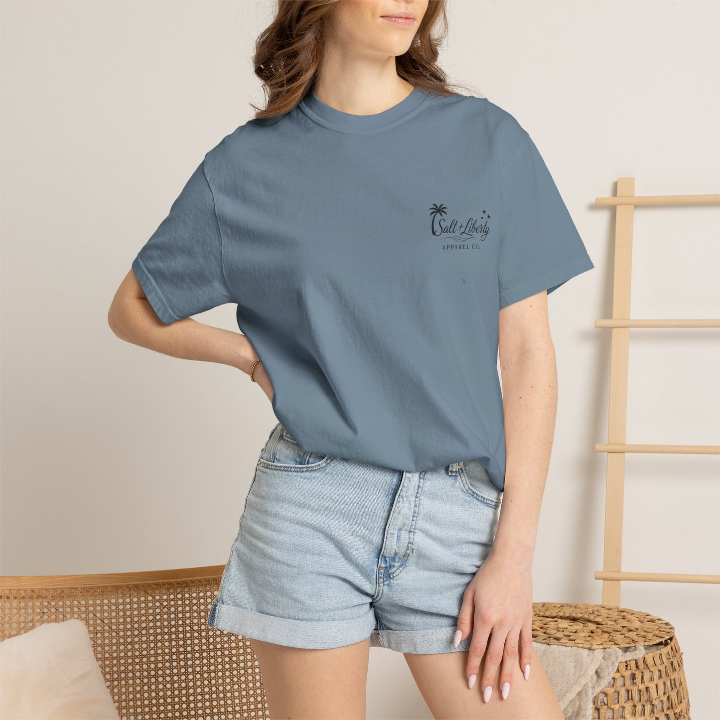 Panama City Beach Graphic T‑Shirt — 'Salt & Liberty' Sunset Beach Vacation Tee