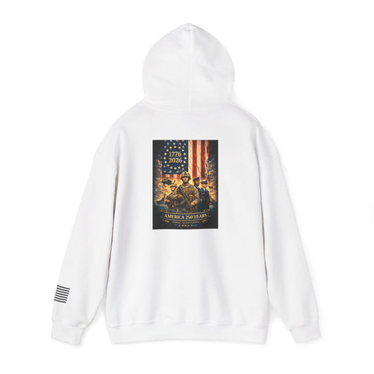 Coastal Freedom Hoodie | Perfect for Beach Lovers, Casual Wear, Summer Vibes, Independence Day, Adventure Seekers