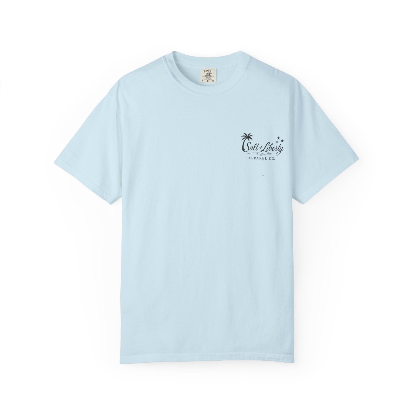Panama City Beach Graphic T‑Shirt — 'Salt & Liberty' Sunset Beach Vacation Tee