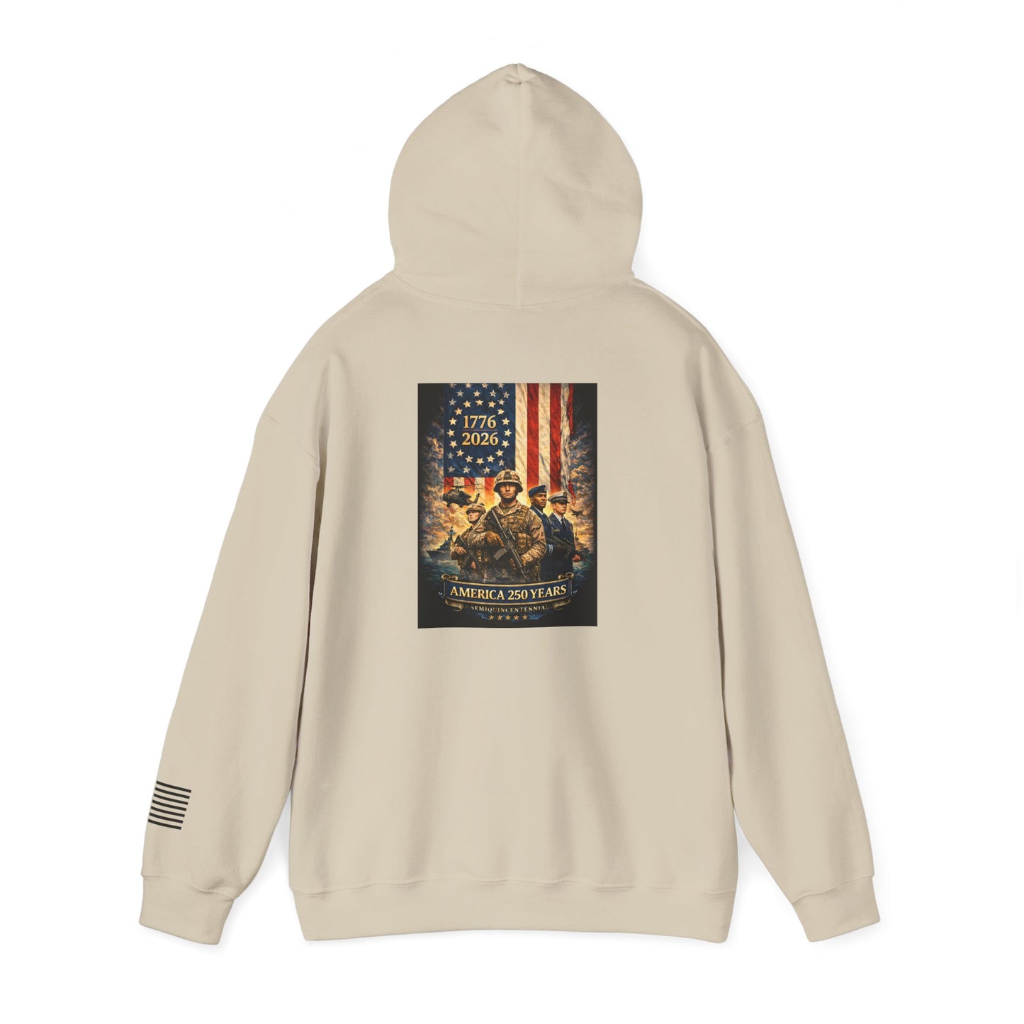 Coastal Freedom Hoodie | Perfect for Beach Lovers, Casual Wear, Summer Vibes, Independence Day, Adventure Seekers