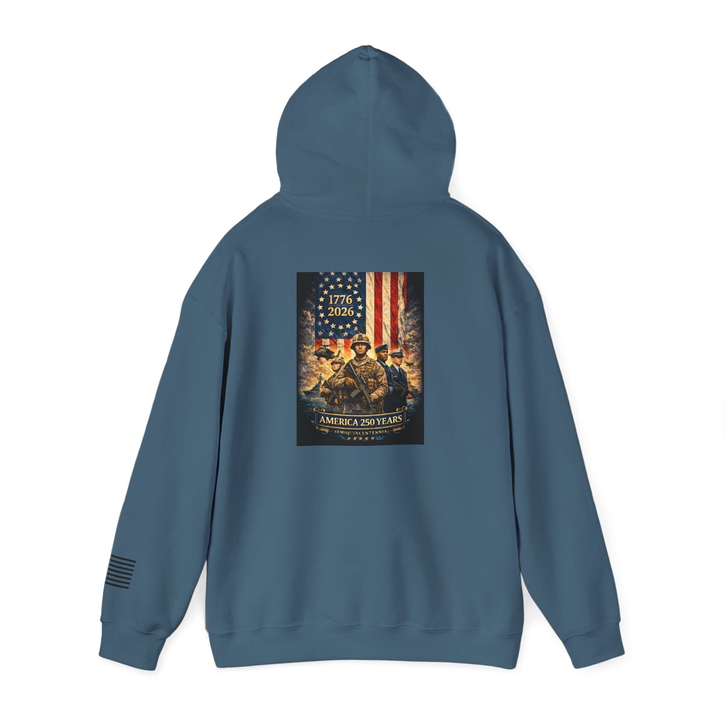 Coastal Freedom Hoodie | Perfect for Beach Lovers, Casual Wear, Summer Vibes, Independence Day, Adventure Seekers