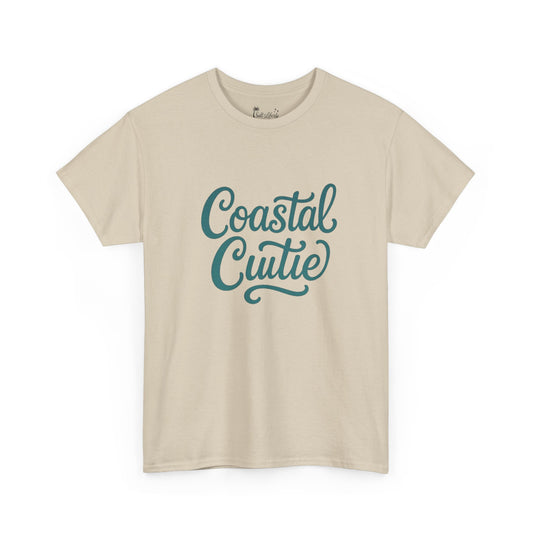 Coastal Cutie T-Shirt — Cute Beach Graphic Tee for Summer & Vacation