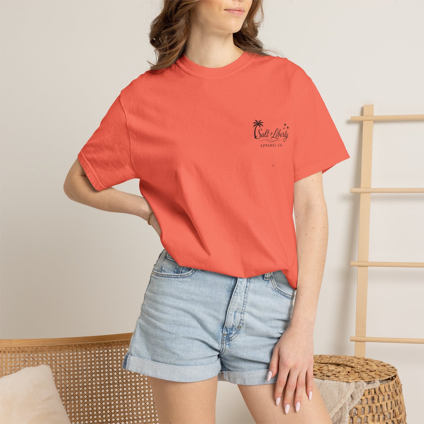 Panama City Beach Graphic T‑Shirt — 'Salt & Liberty' Sunset Beach Vacation Tee
