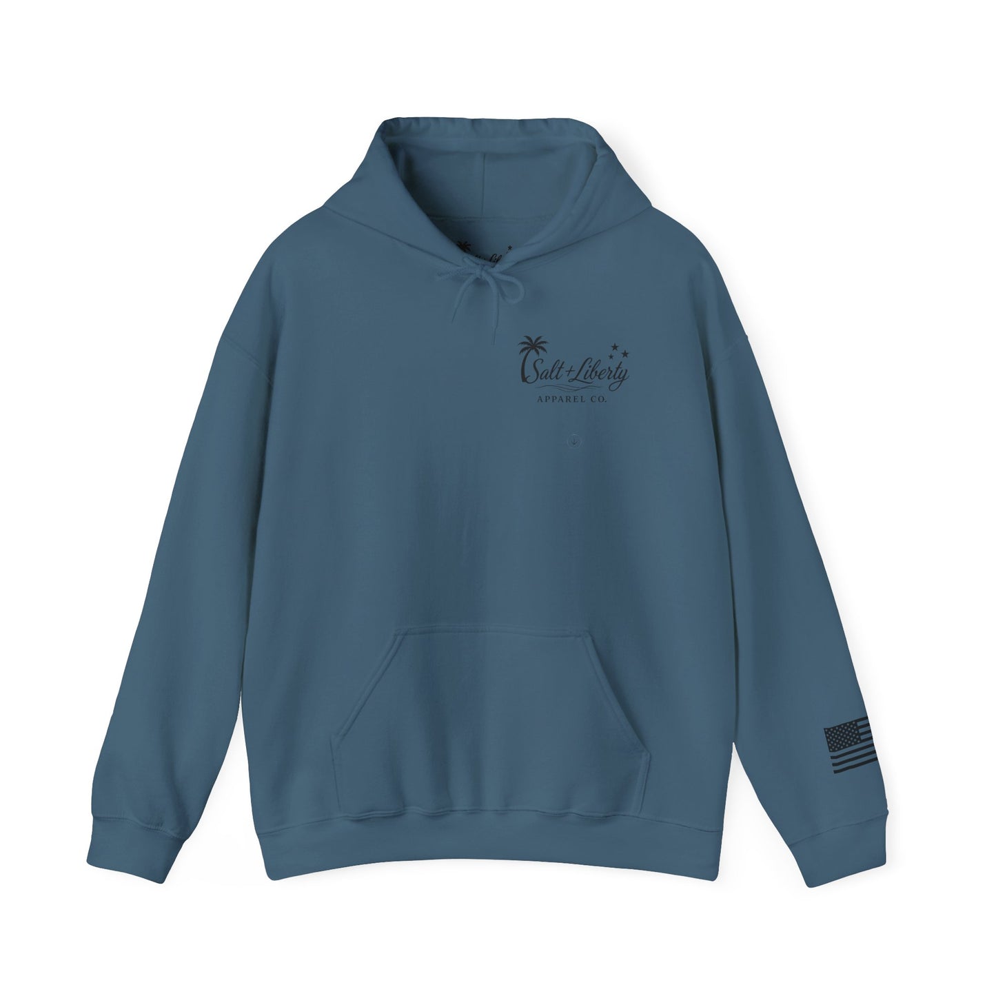 Coastal Freedom Hoodie | Perfect for Beach Lovers, Casual Wear, Summer Vibes, Independence Day, Adventure Seekers