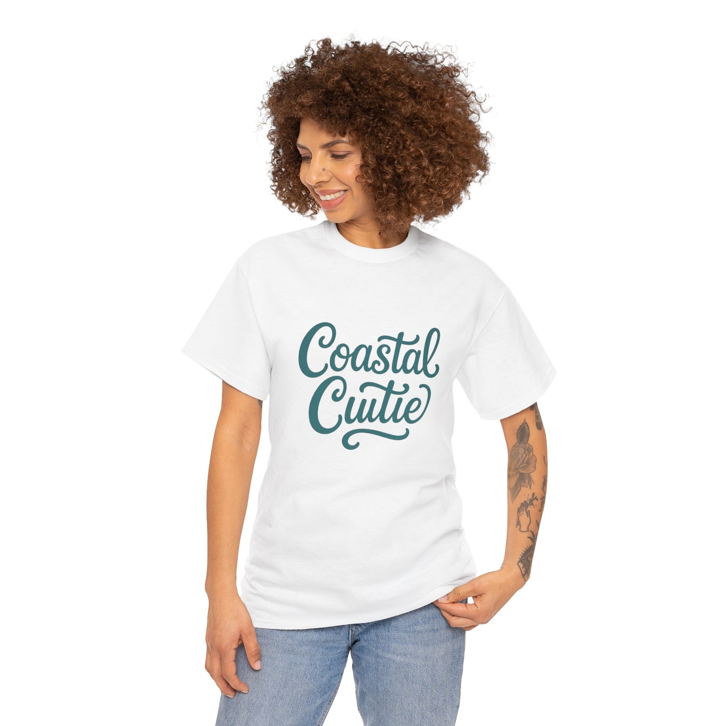 Coastal Cutie T-Shirt — Cute Beach Graphic Tee for Summer & Vacation
