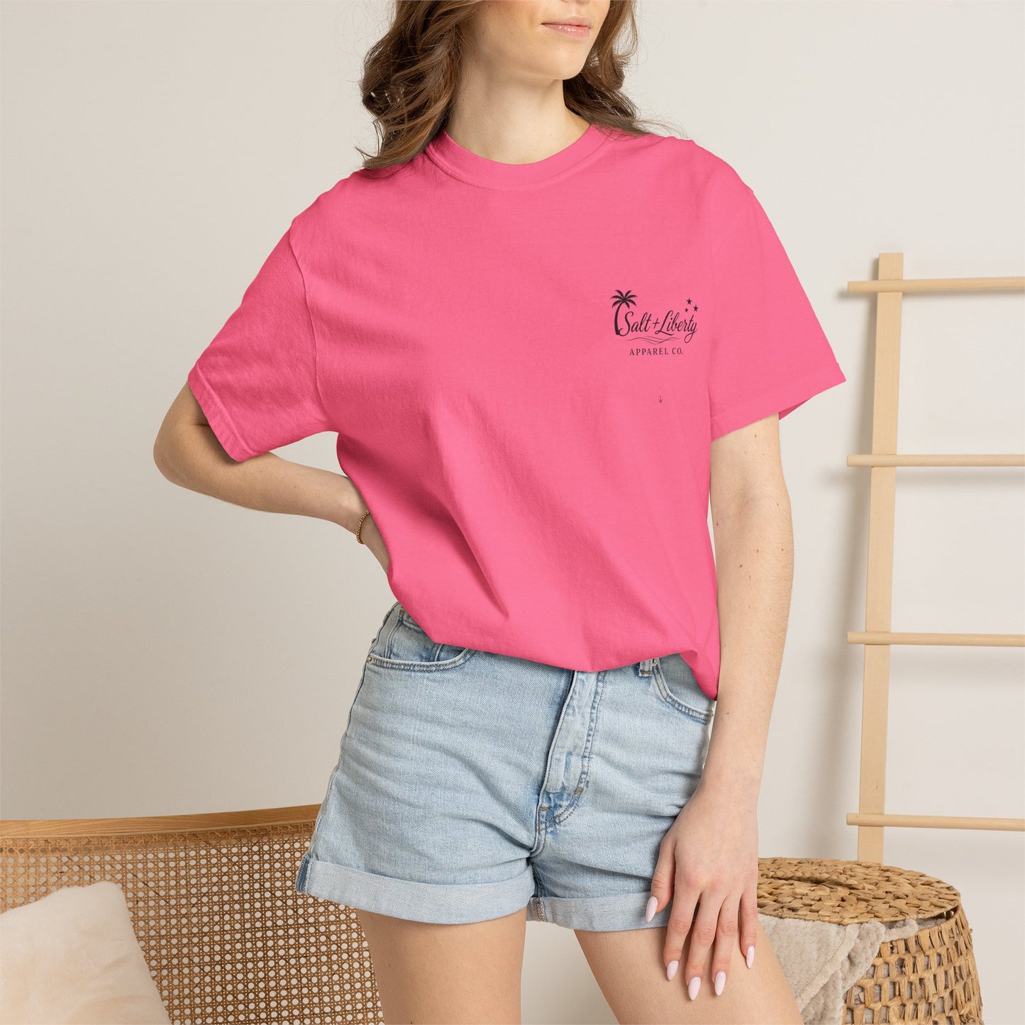 Panama City Beach Graphic T‑Shirt — 'Salt & Liberty' Sunset Beach Vacation Tee