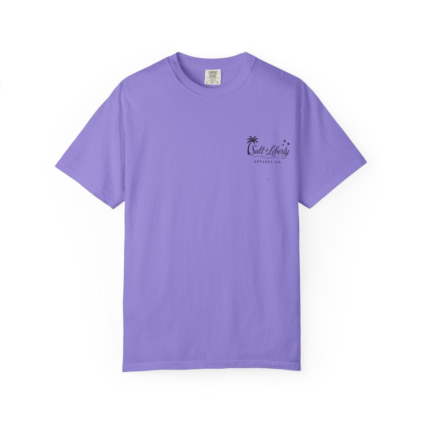 Panama City Beach Graphic T‑Shirt — 'Salt & Liberty' Sunset Beach Vacation Tee