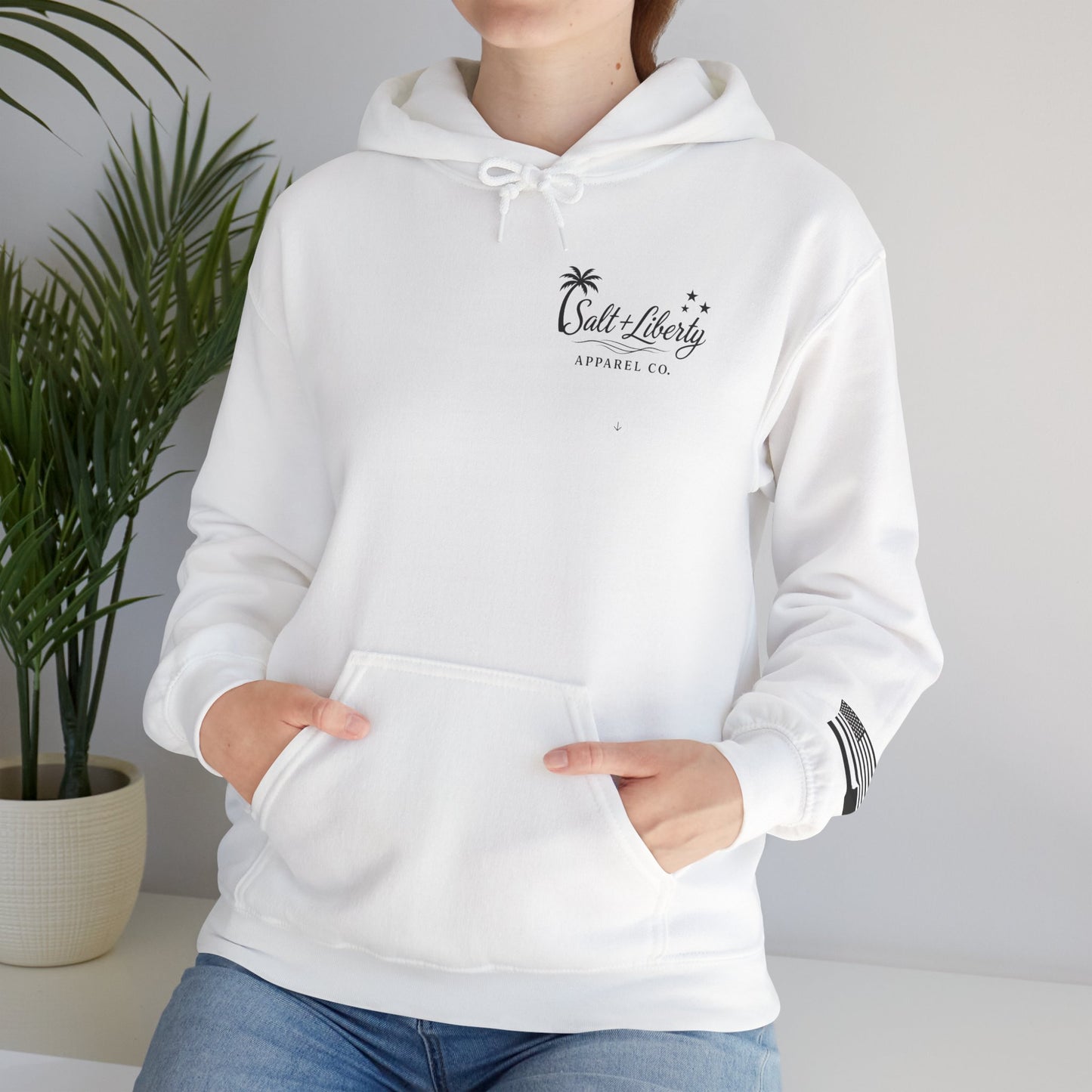 Coastal Freedom Hoodie | Perfect for Beach Lovers, Casual Wear, Summer Vibes, Independence Day, Adventure Seekers