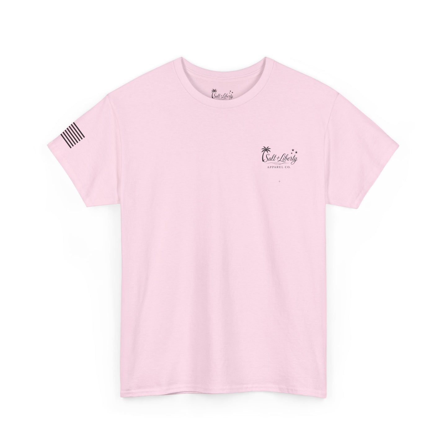 Salt + Liberty Fishing T‑Shirt — American Flag Marlin Tee