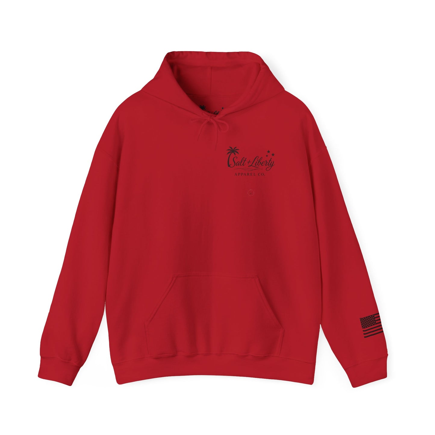 Coastal Freedom Hoodie | Perfect for Beach Lovers, Casual Wear, Summer Vibes, Independence Day, Adventure Seekers